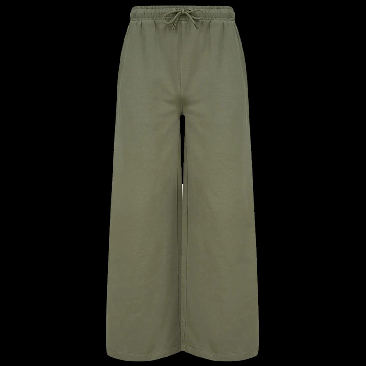 SF Clothing Ladies Sustainable Fashion Wide Leg Joggers — front