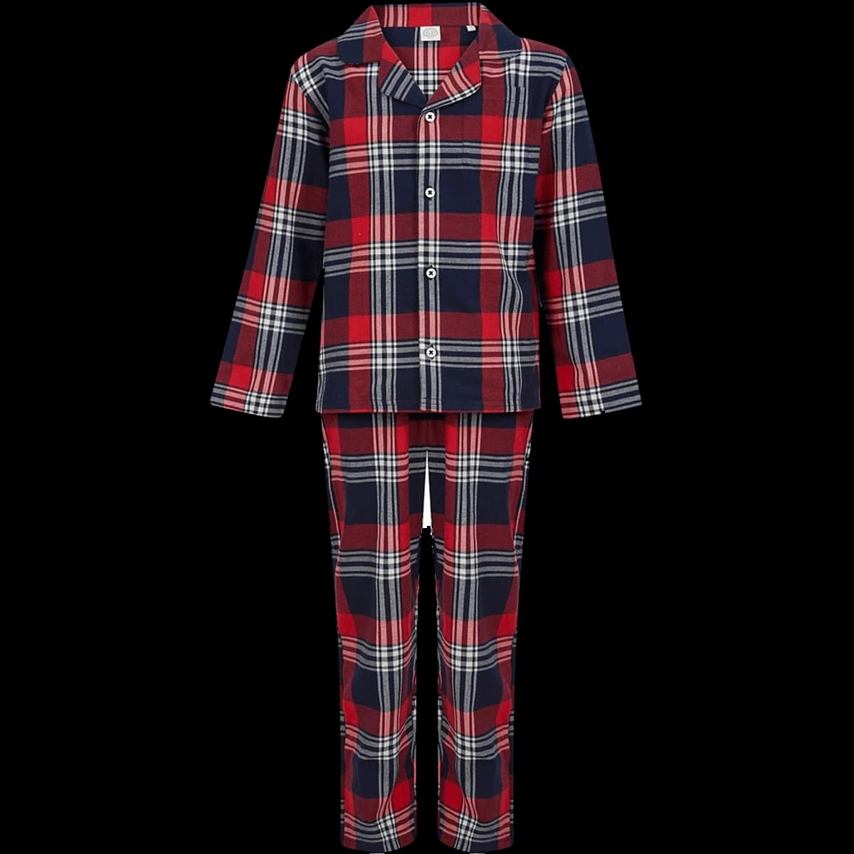 SF Clothing Kids Tartan Lounge Set — front