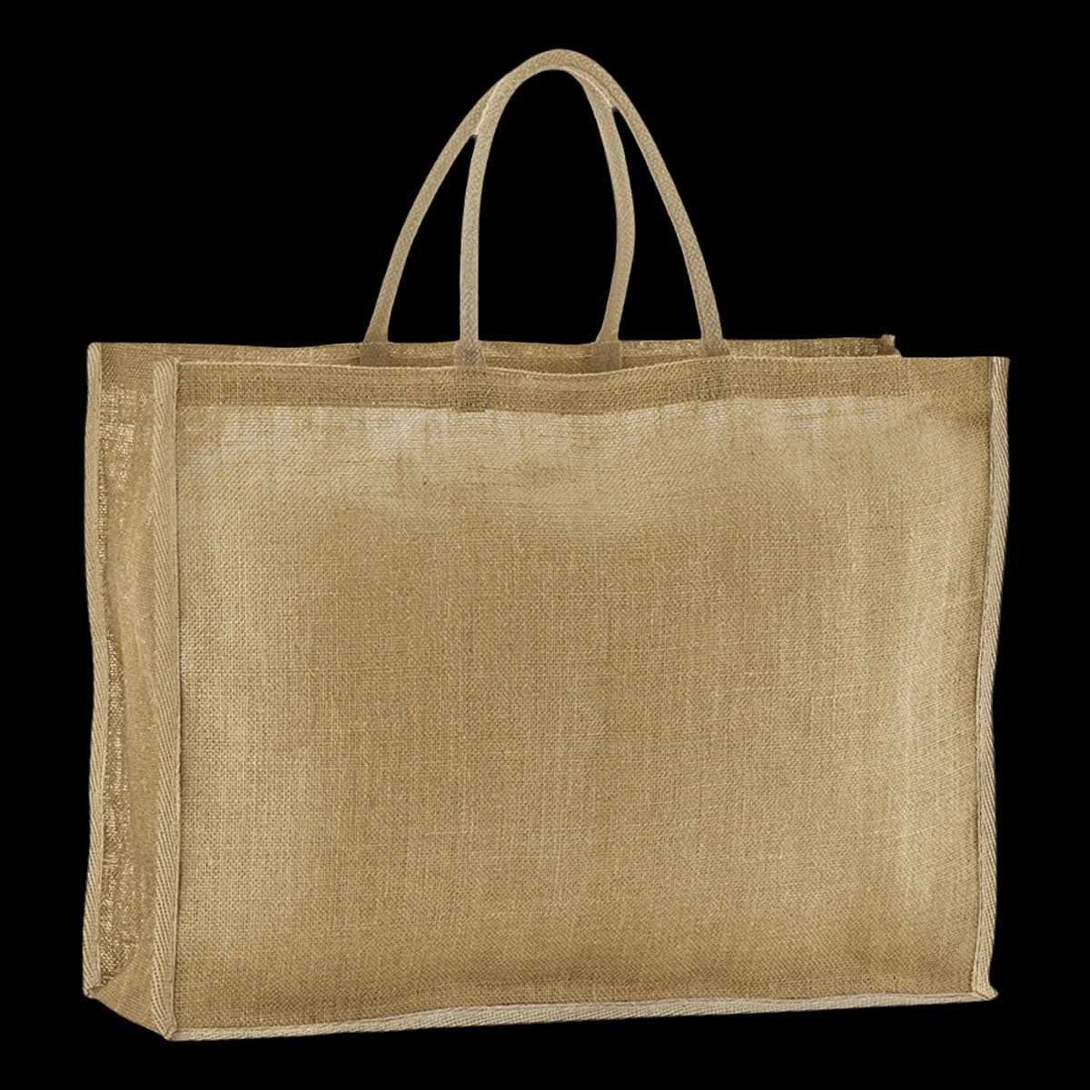Westford Mill Natural Starched Jute Market Shopper — front