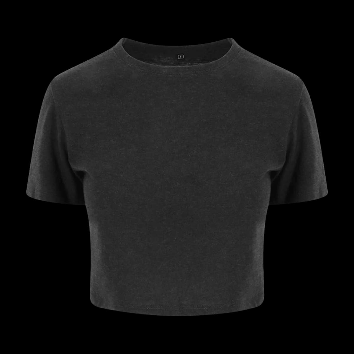 AWDis Ladies Tri-Blend Cropped T-Shirt — front