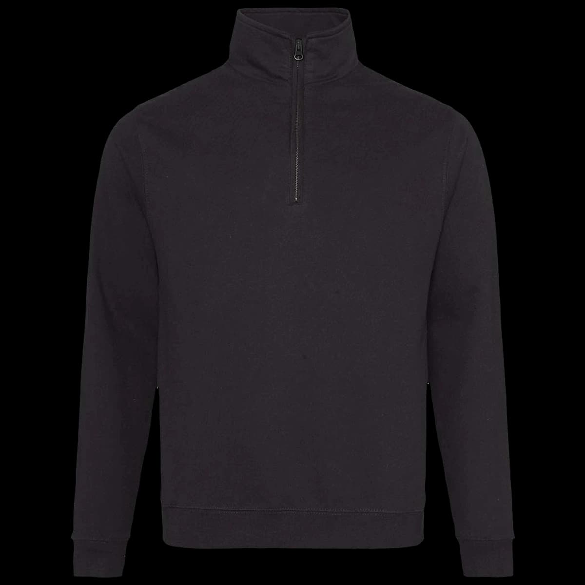 AWDis Sophomore Zip Neck Sweatshirt — front