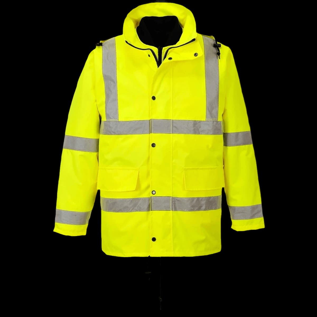 Portwest Hi-Vis 4-in-1 Traffic Jacket — front