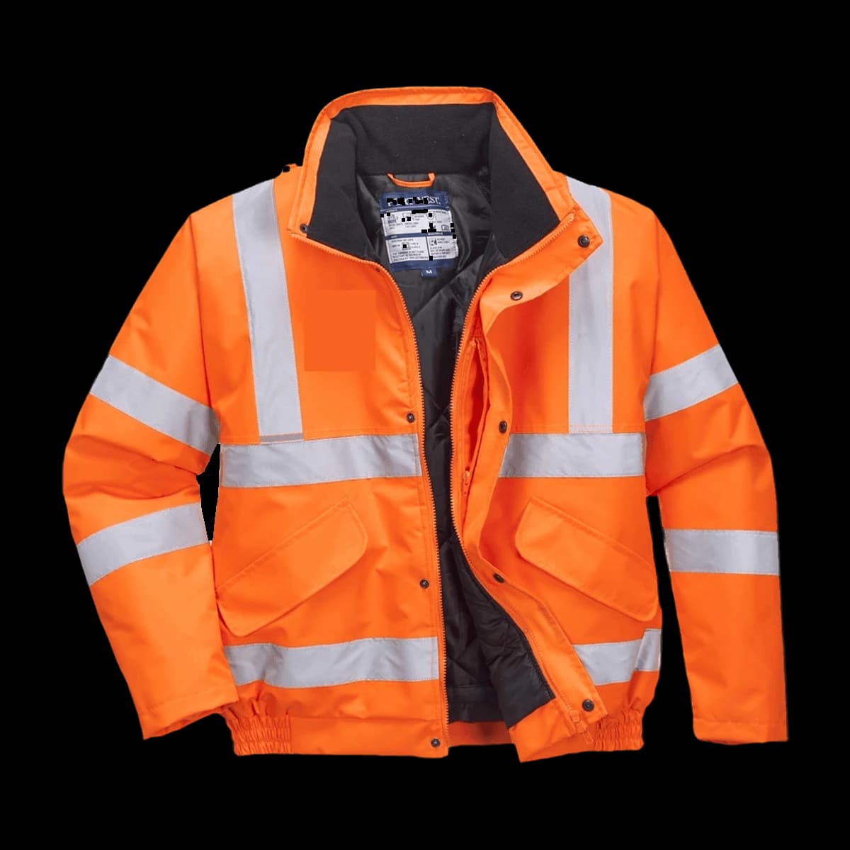 Portwest Hi-Vis GO/RT Bomber Jacket — front