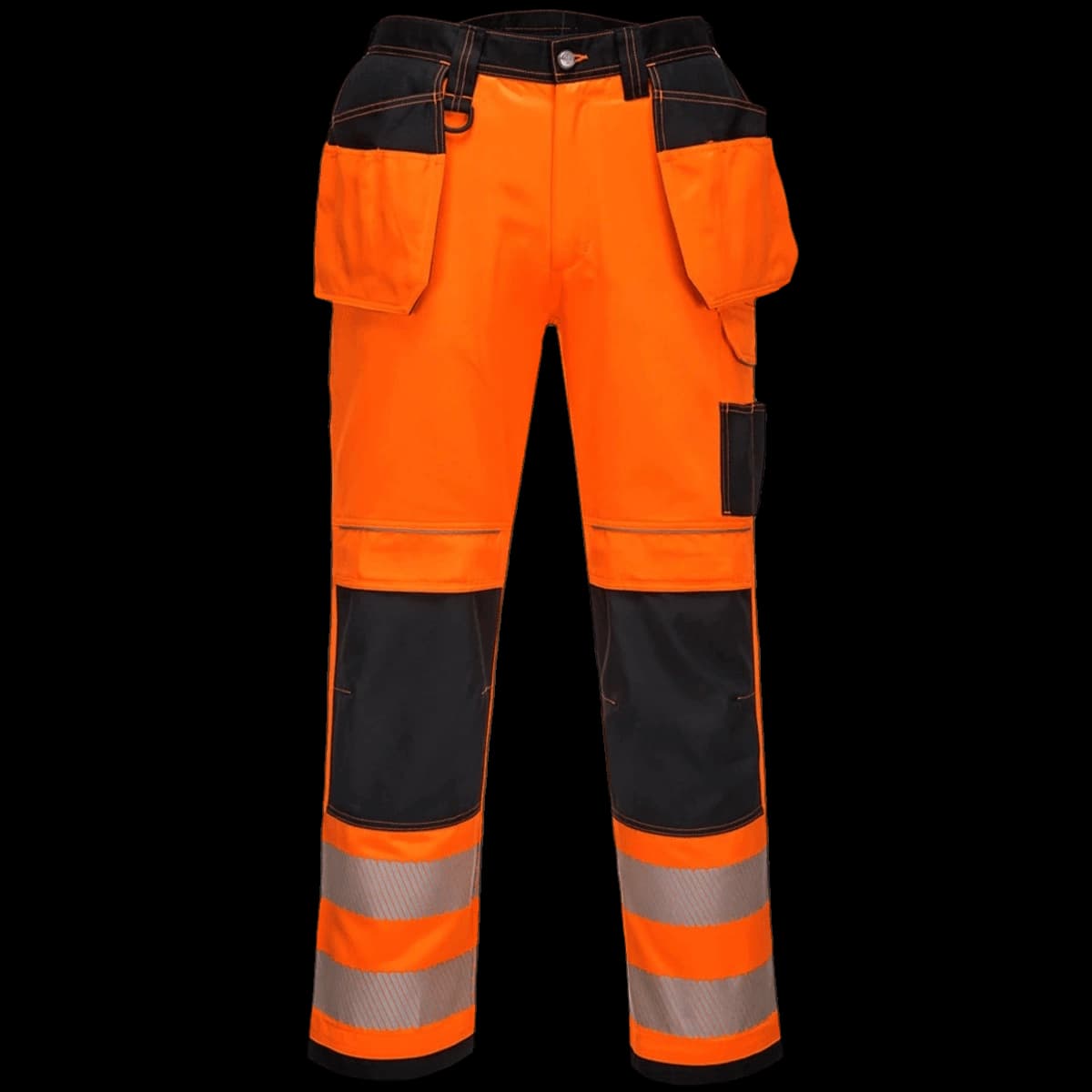 Portwest PW3 Hi-Vis Trousers — front