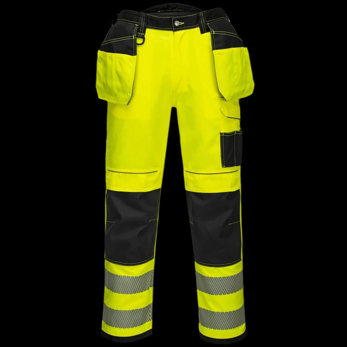 Portwest PW3 Hi-Vis Trousers — front