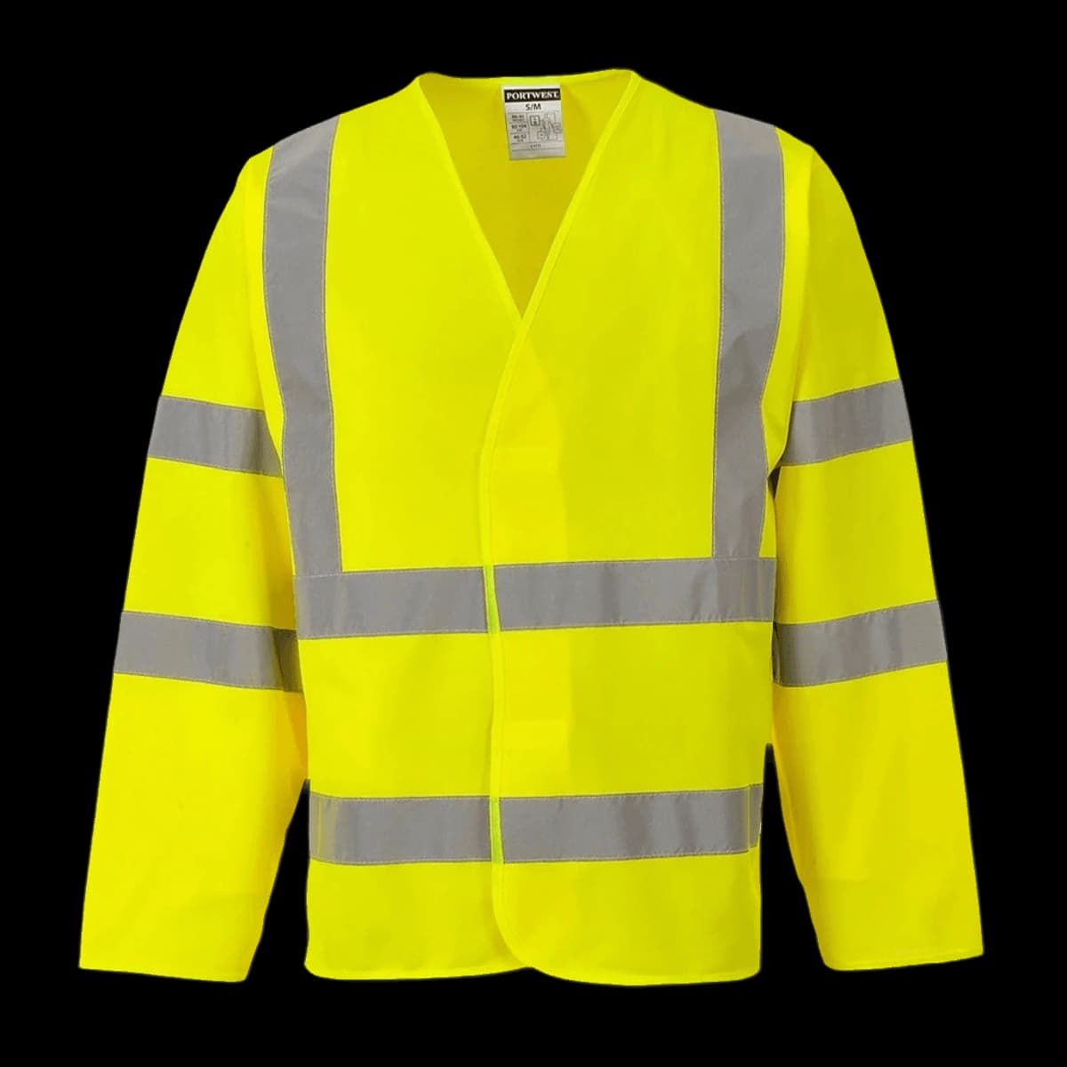 Portwest Hi-Vis Two Band and Braces Jacket — front