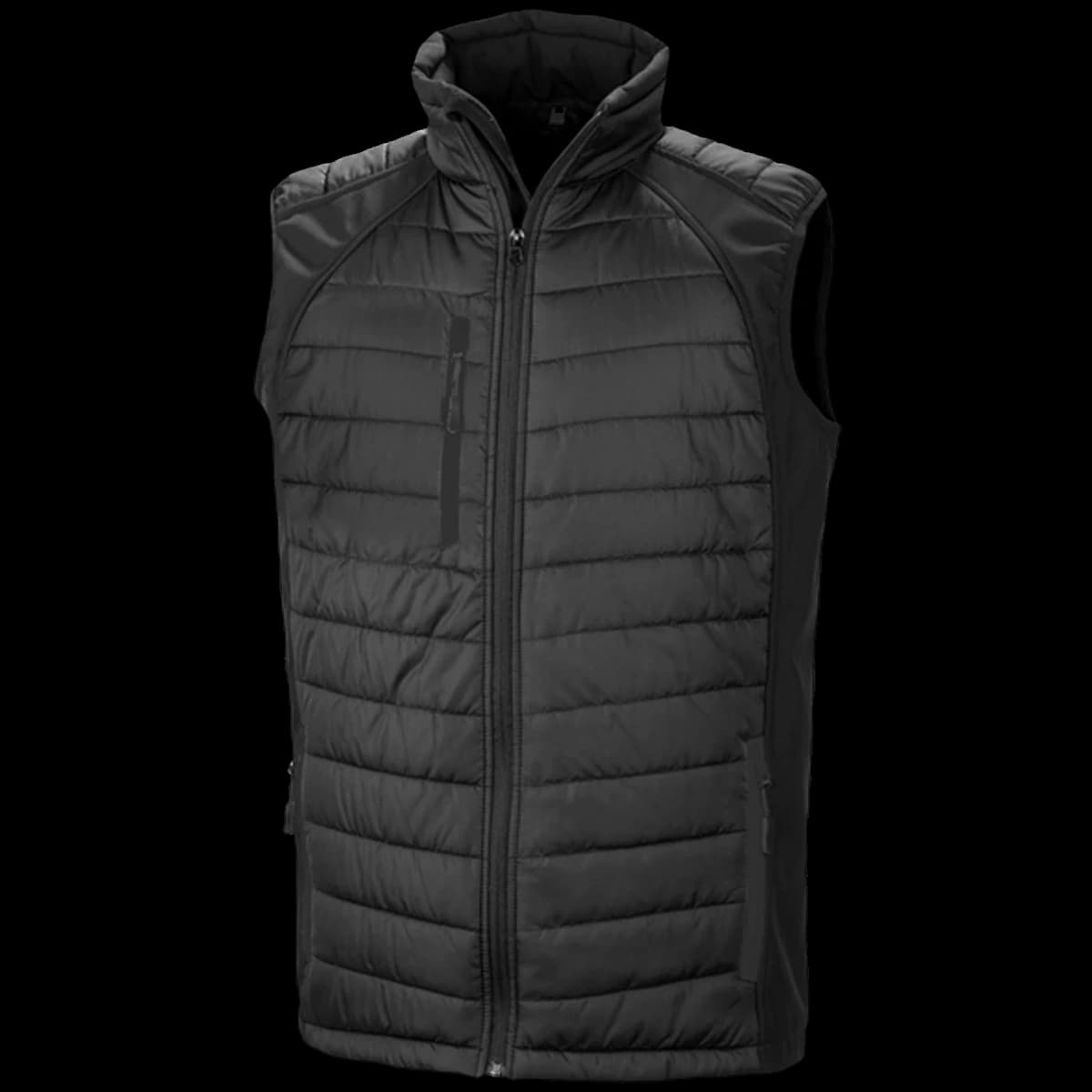 Result Recycled Compass Padded Gilet — front