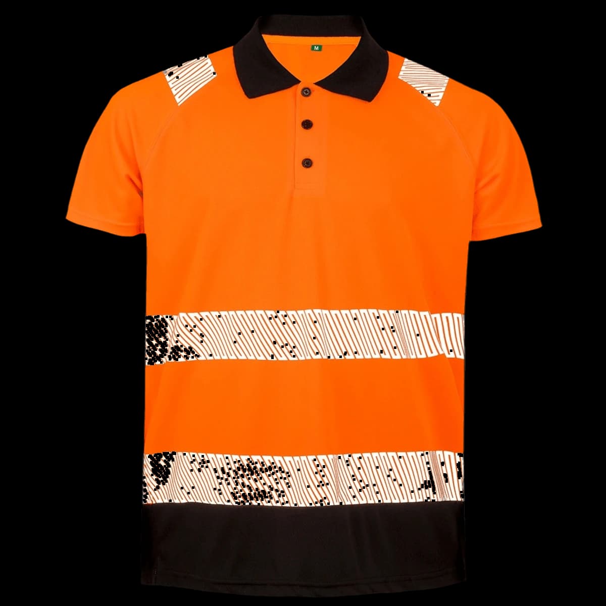 Result Recycled Safety Polo Shirt — front