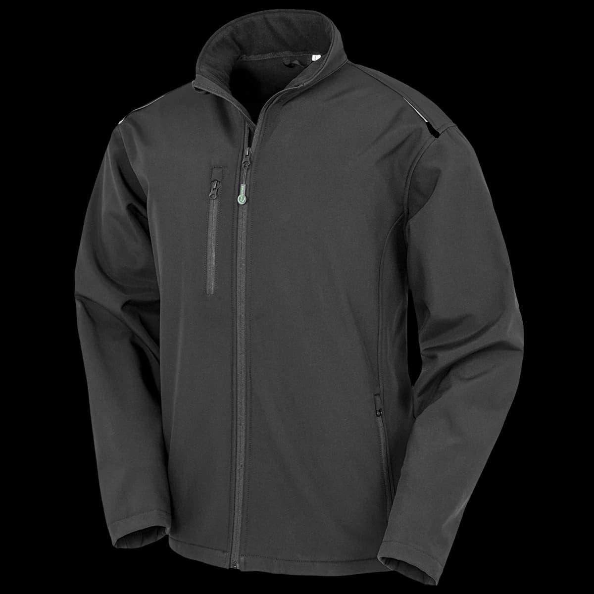 Result Recycled Three Layer Printable Soft Shell Jacket — front