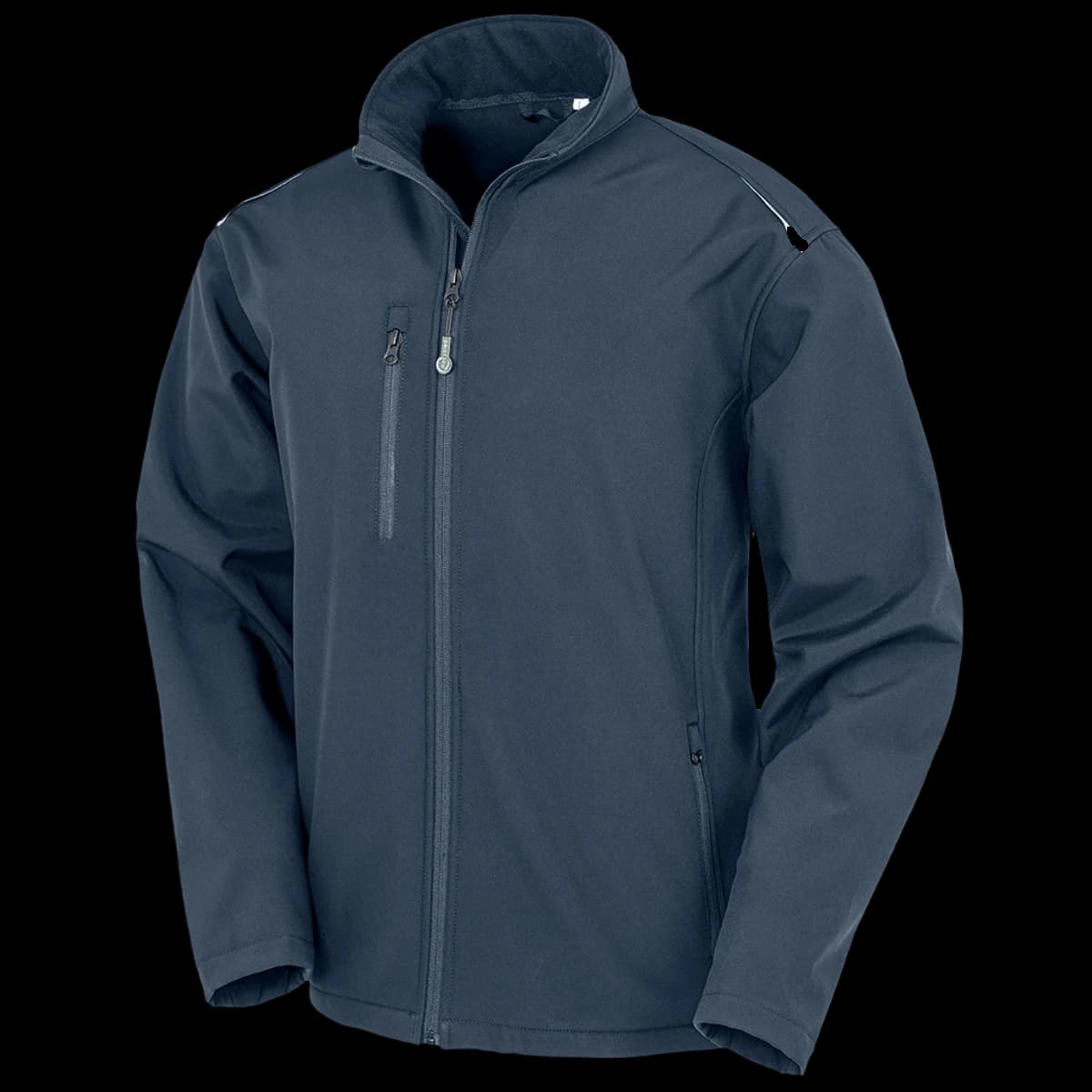 Result Recycled Three Layer Printable Soft Shell Jacket — front
