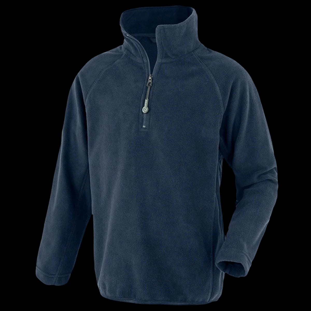Result Recycled Kids Zip Neck Micro Fleece — front