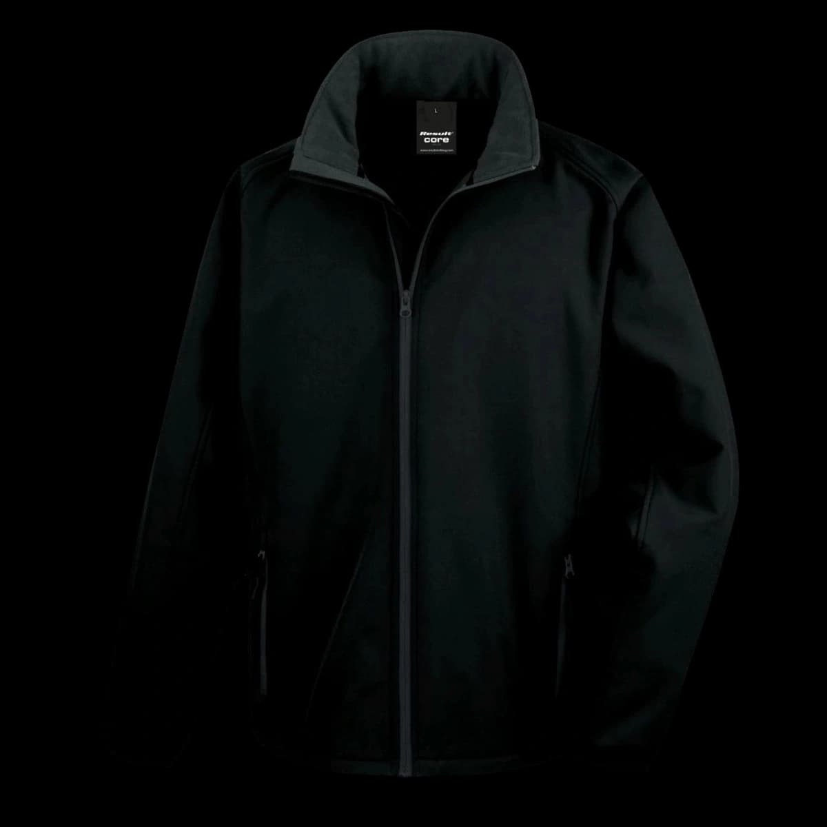 Result Core Printable Soft Shell Jacket — front