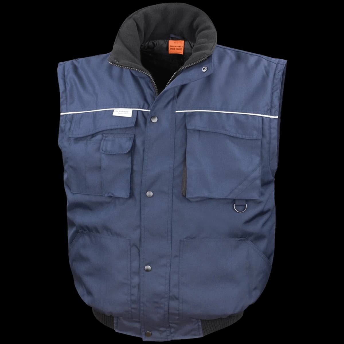 Result Work-Guard Zip Sleeve Heavy Duty Jacket — front