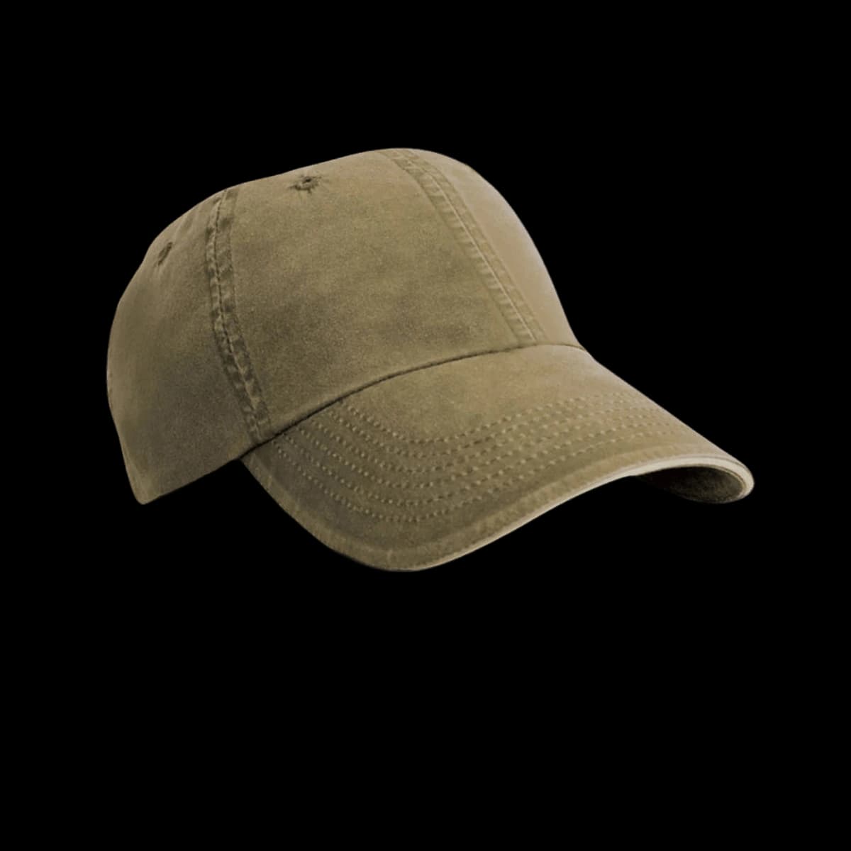Result Washed Fine Line Cotton Cap — front