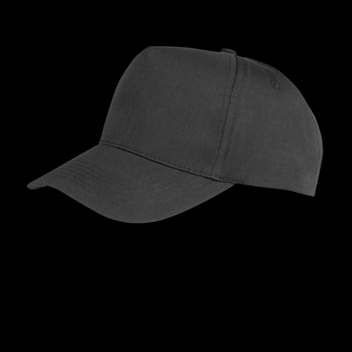 Result Boston 5 Panel Printers Cap — front
