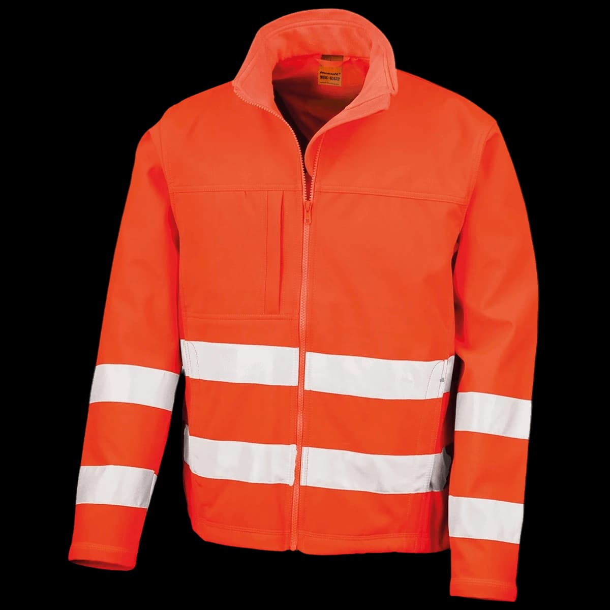 Result Safe-Guard Hi-Vis Soft Shell Jacket — front