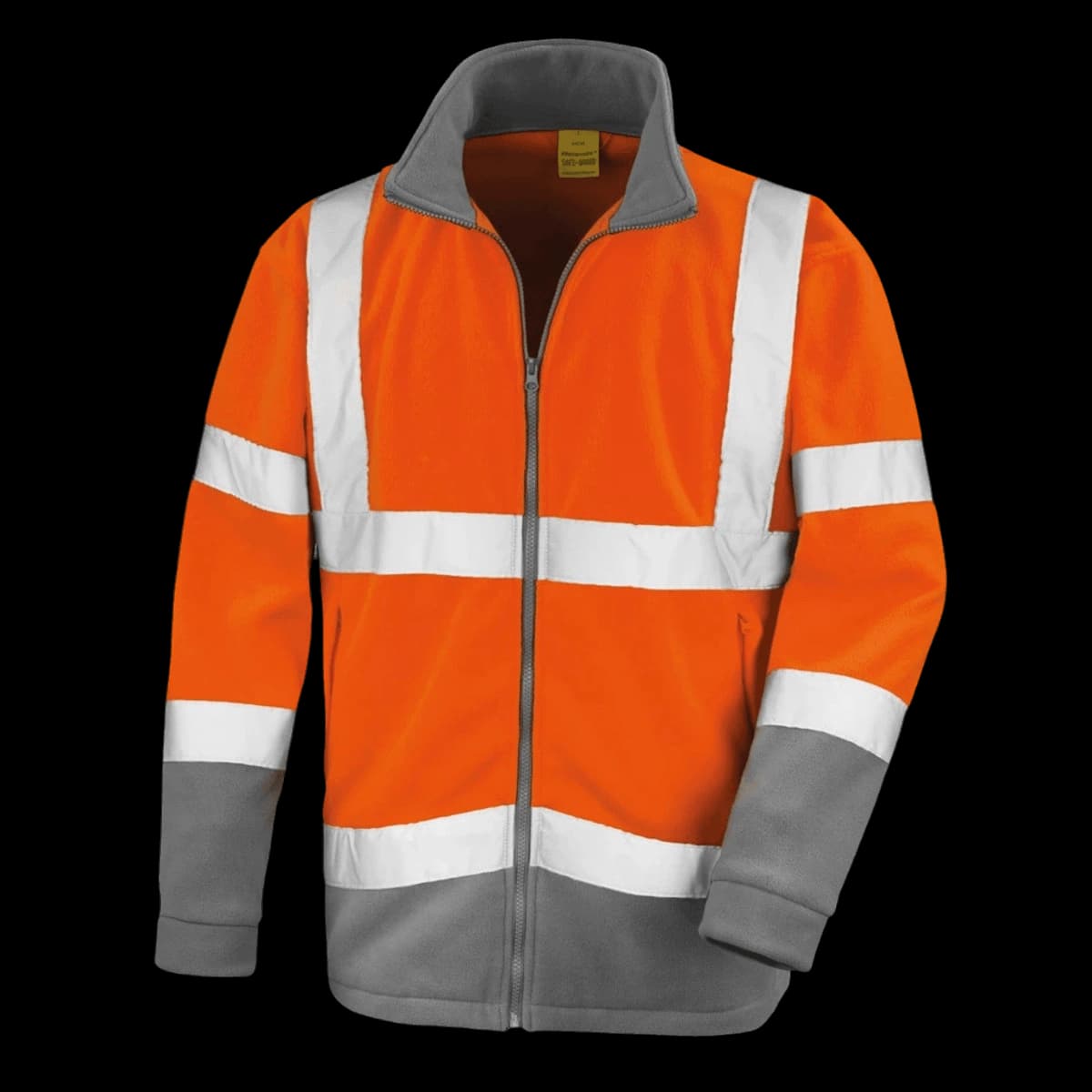 Result Safe-Guard Hi-Vis Micro Fleece Jacket — front