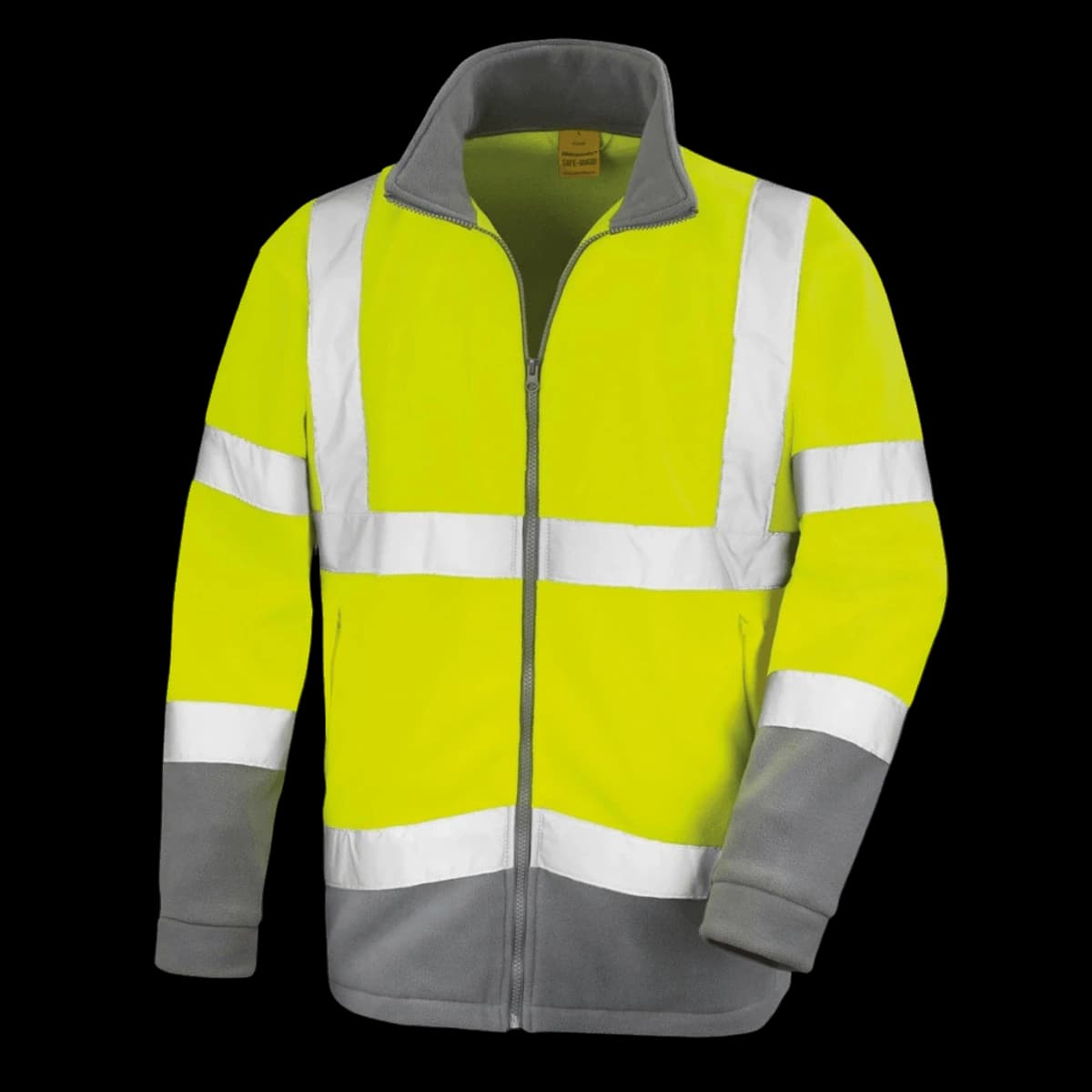 Result Safe-Guard Hi-Vis Micro Fleece Jacket — front