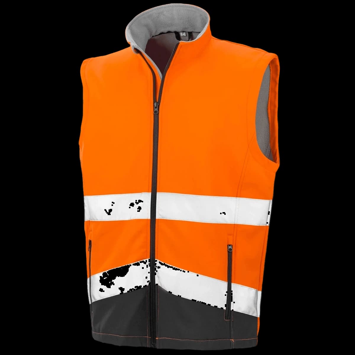 Result Safe-Guard Printable Safety Soft Shell Gilet — front