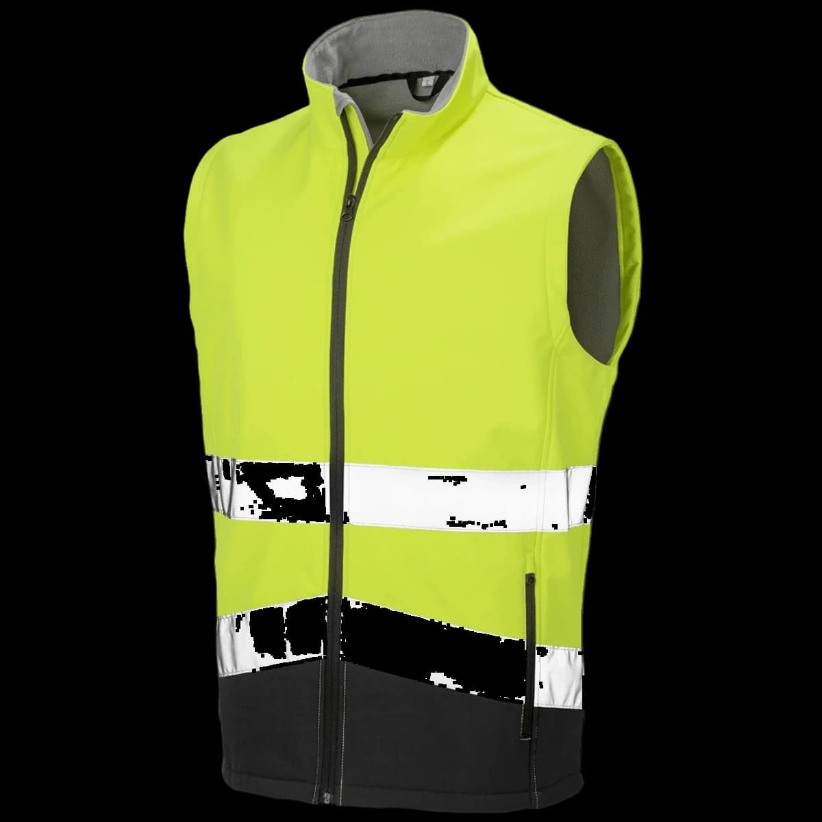 Result Safe-Guard Printable Safety Soft Shell Gilet — front