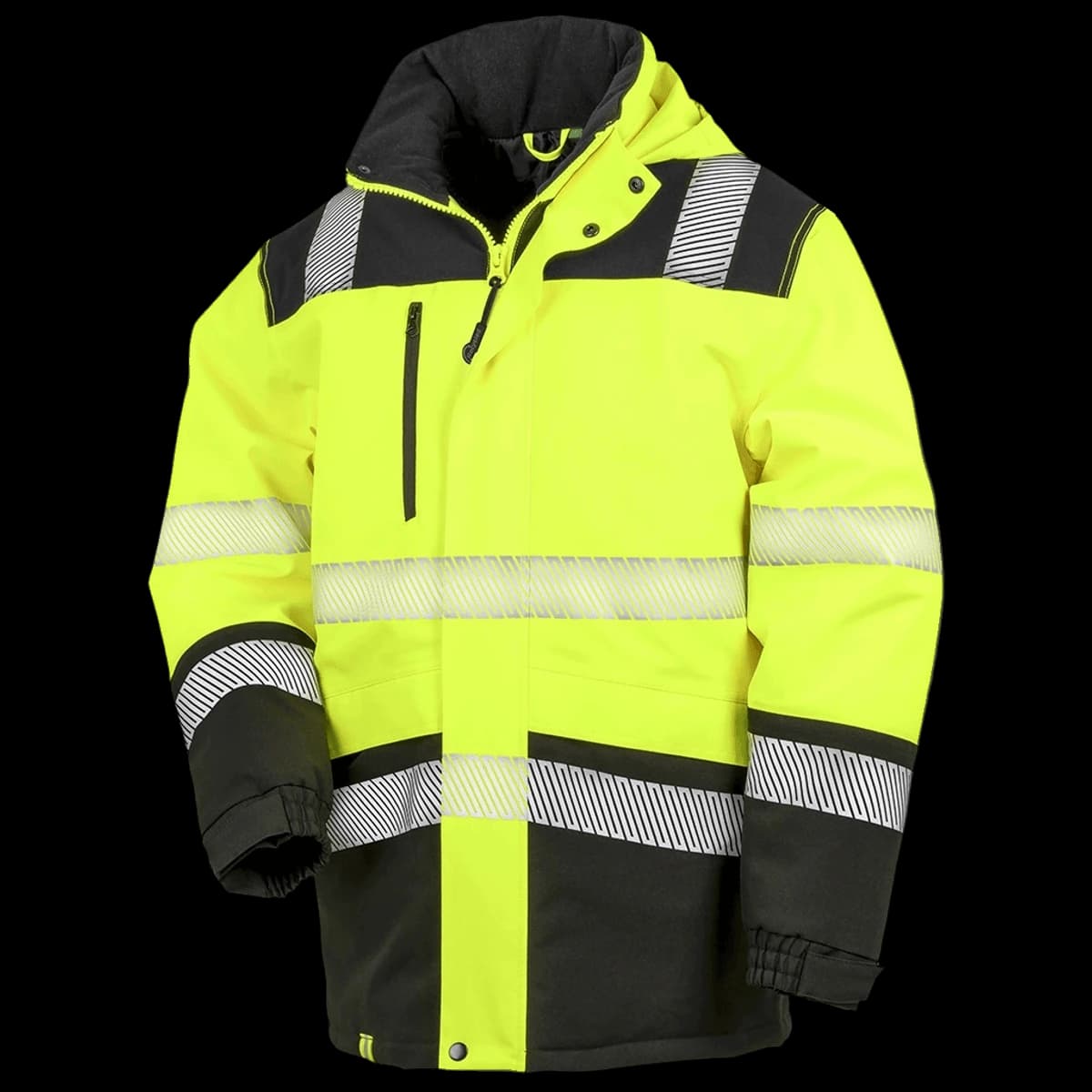 Result Safe-Guard Extreme Tech Printable Soft Shell Safety Jacket — front
