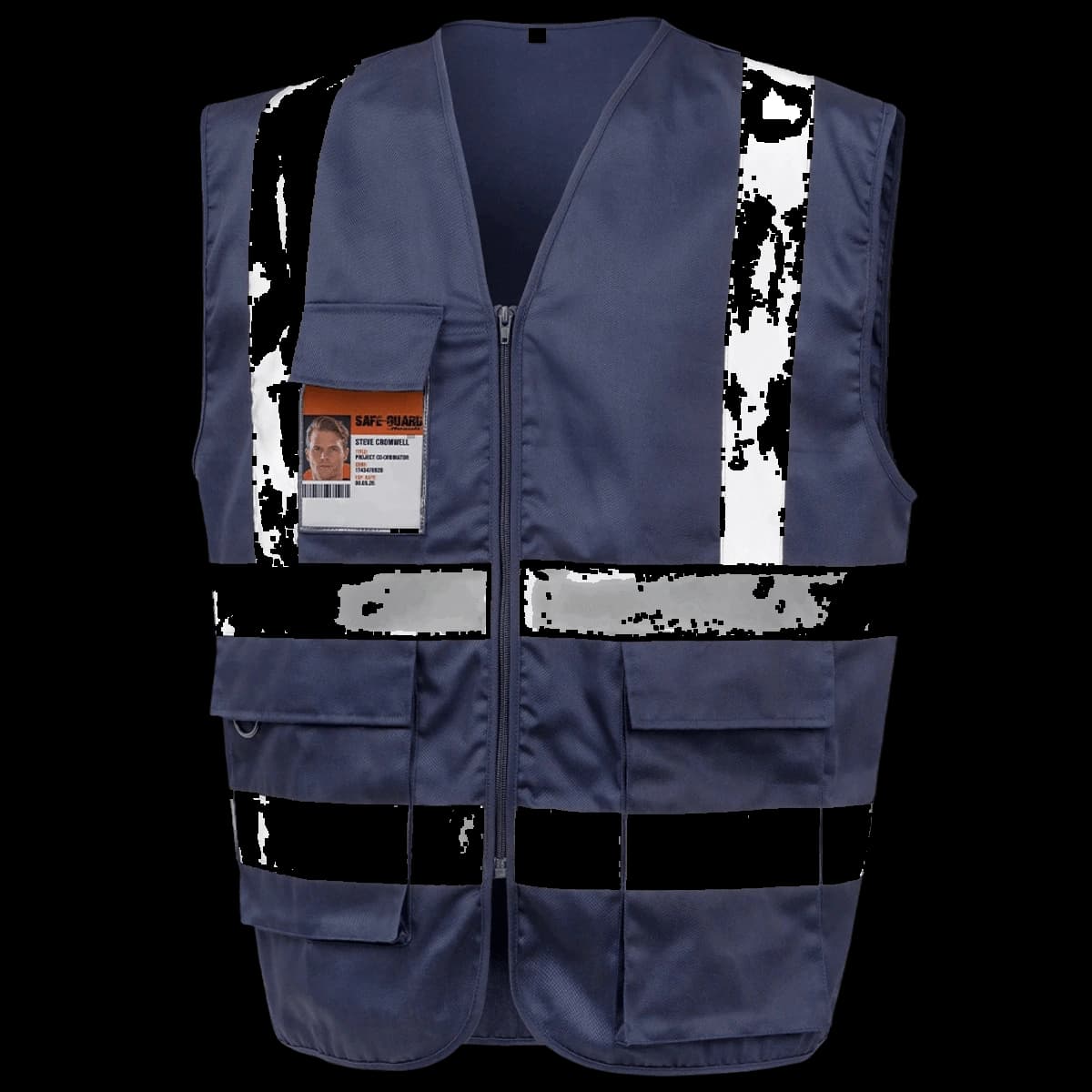 Result Safe-Guard Heavy Duty Poly/Cotton Security Vest — front