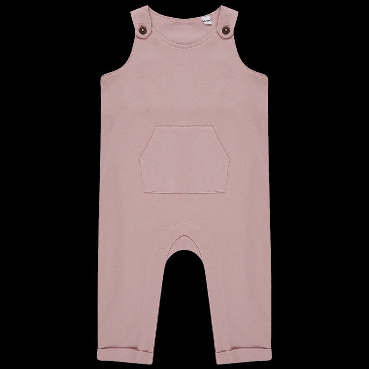 Larkwood Baby/Toddler Organic Cotton Dungarees — front