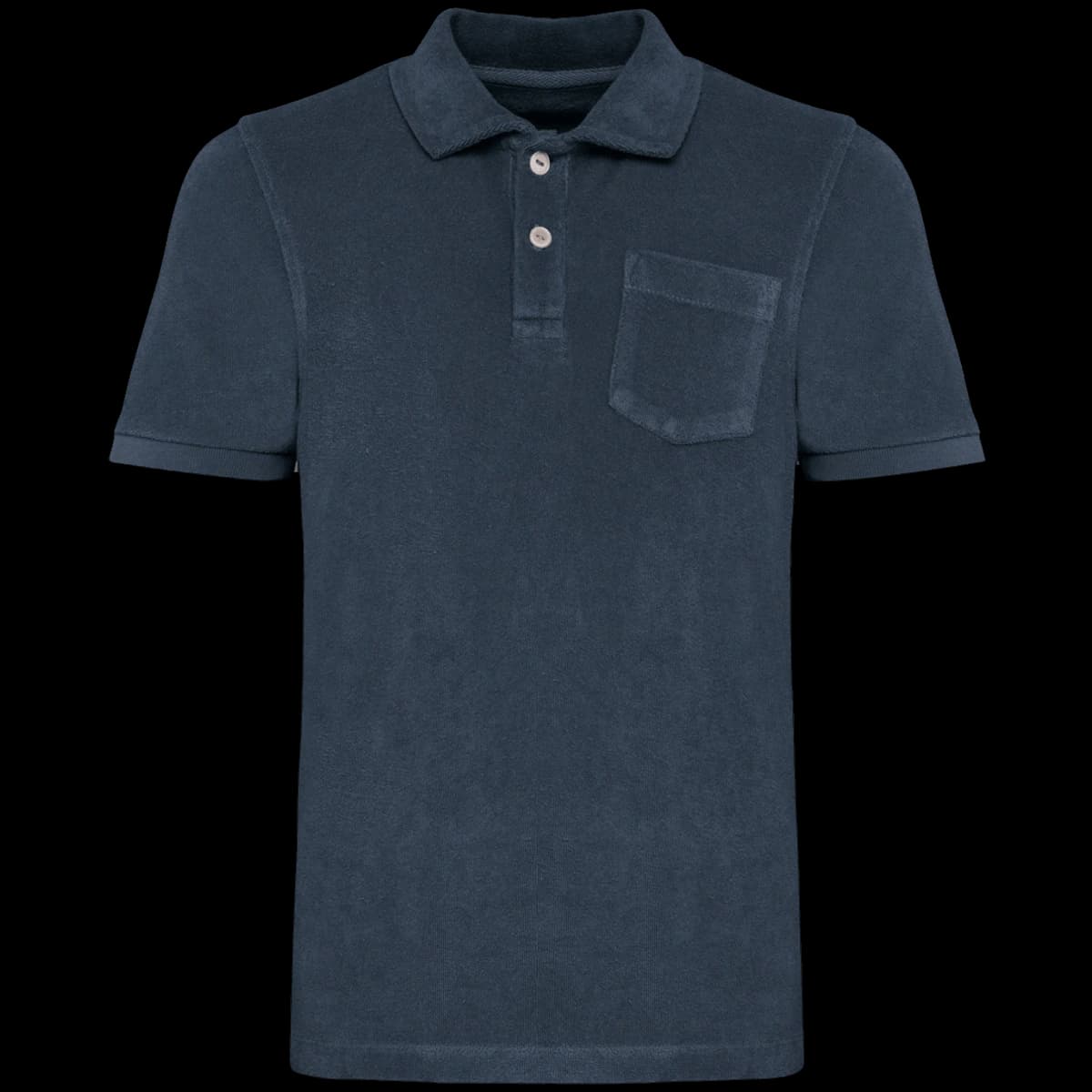 Native Spirit Kids Terry Towel Polo Shirt — front
