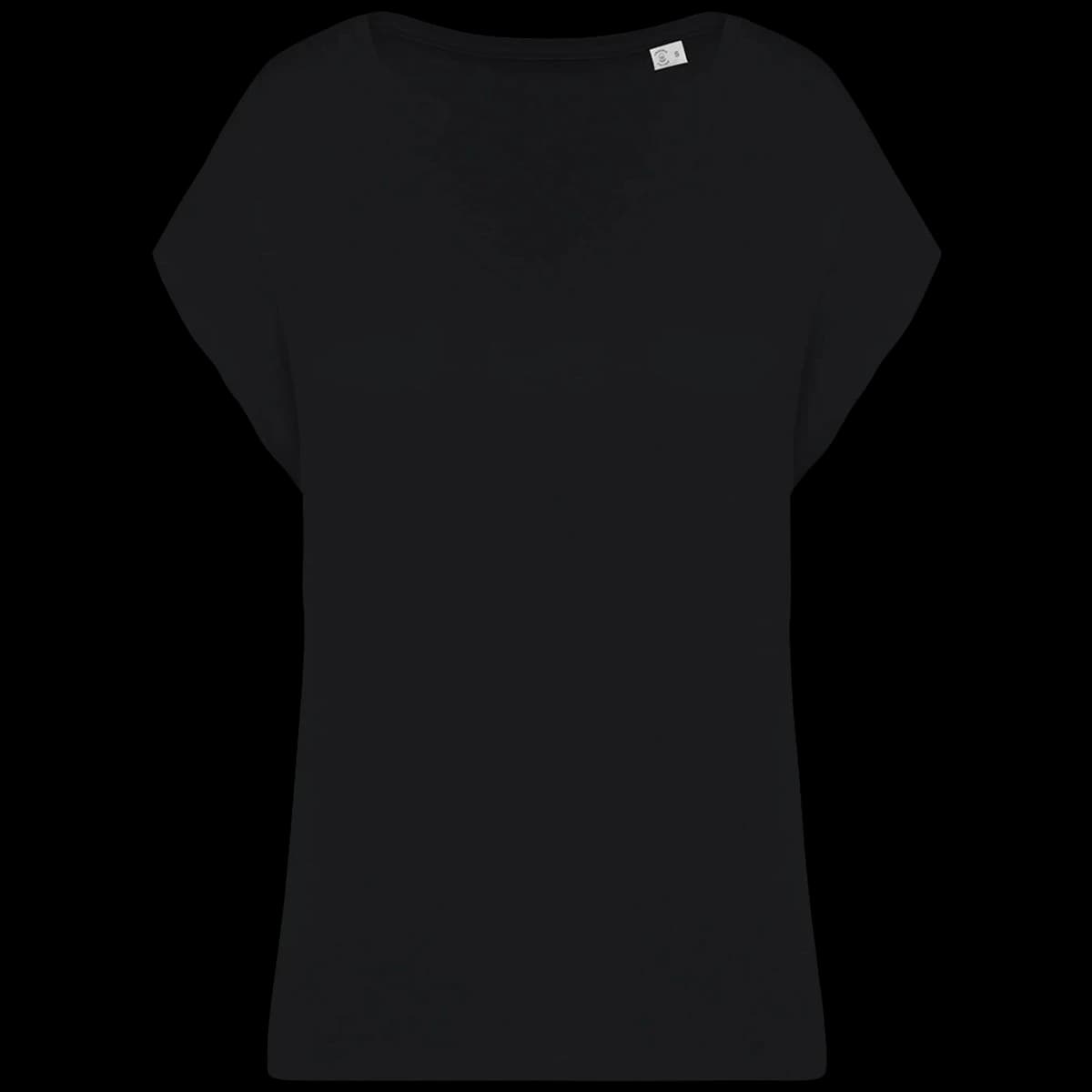 Native Spirit Ladies Oversized V Neck T-Shirt — front