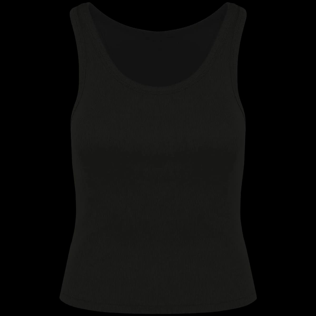 Native Spirit Ladies Ribbed Tank Top — front