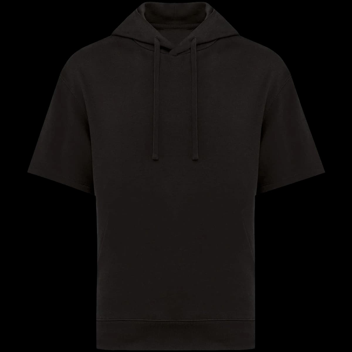 Native Spirit Unisex French Terry Short Sleeve Hooded Sweatshirt — front