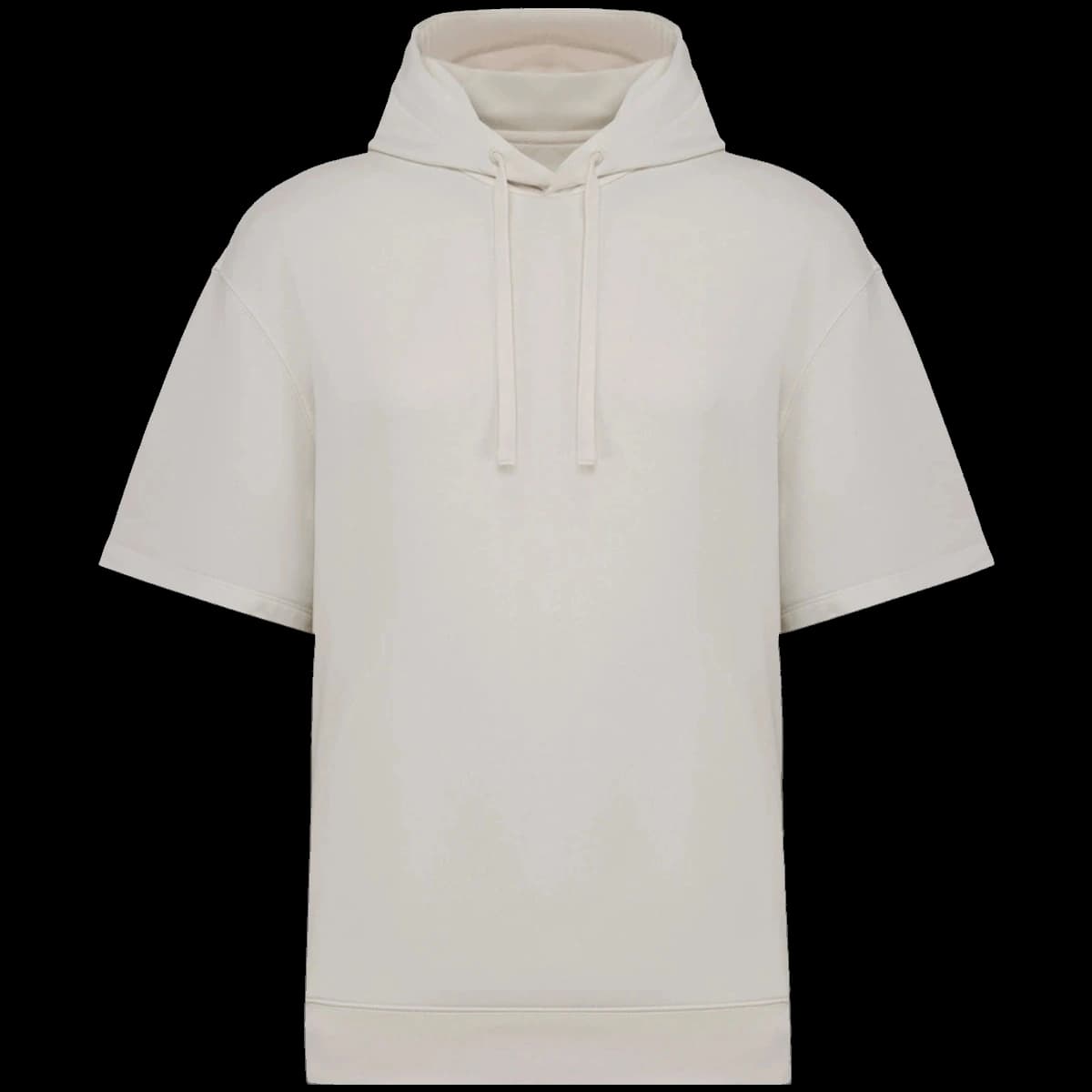 Native Spirit Unisex French Terry Short Sleeve Hooded Sweatshirt — front