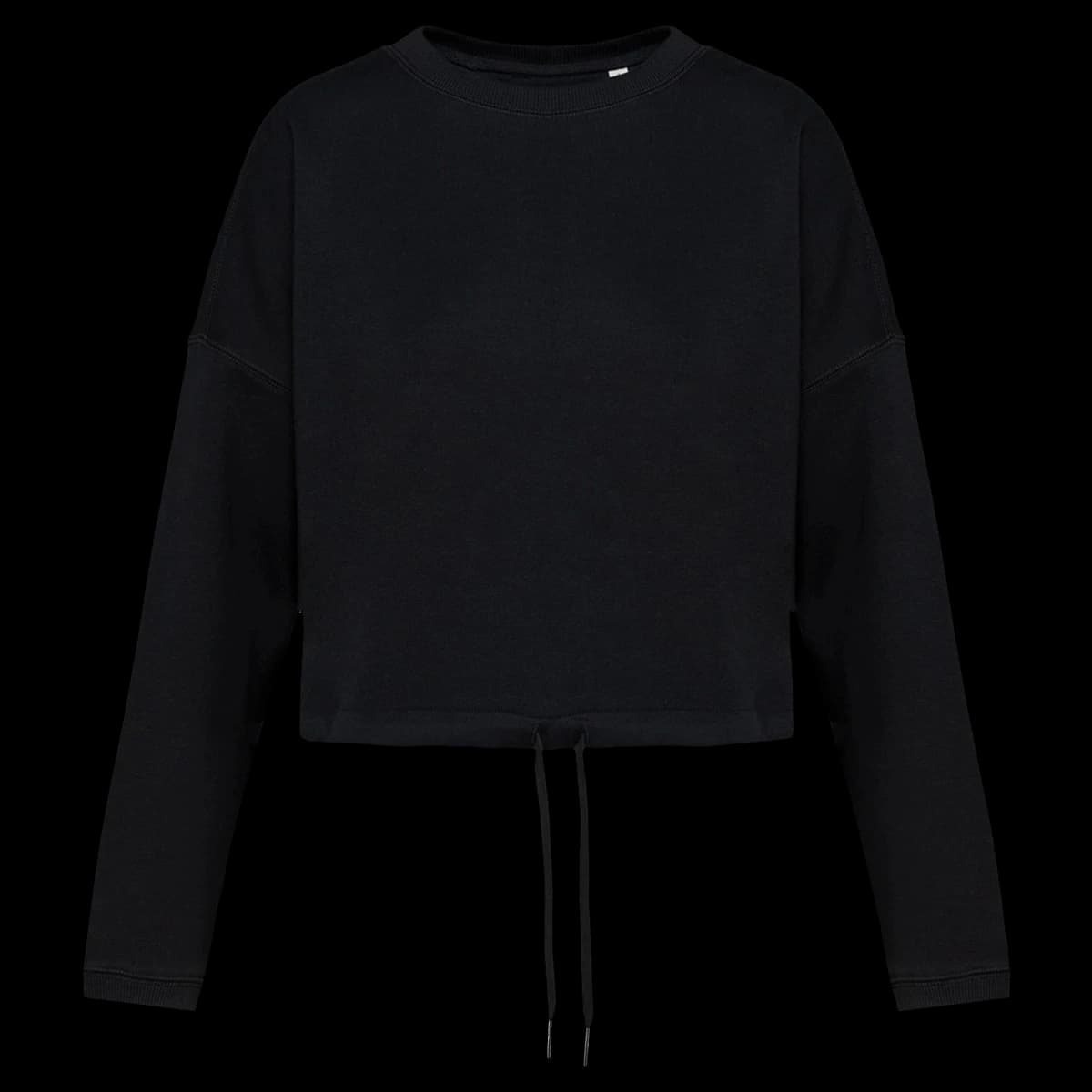 Native Spirit Ladies Oversized Cropped Sweatshirt — front