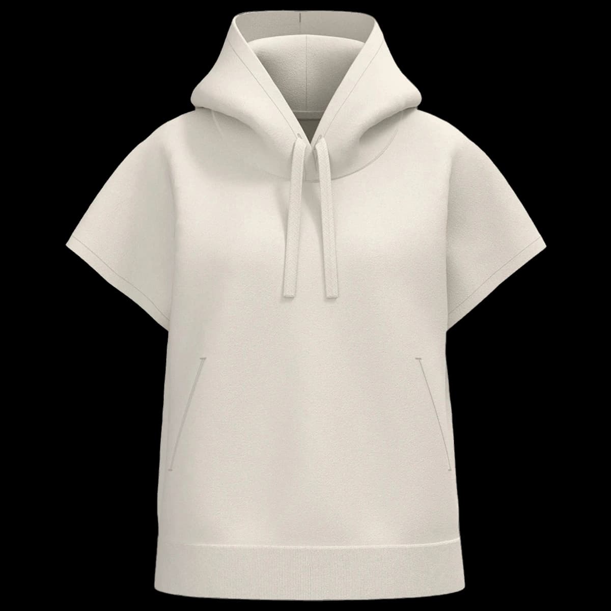 Native Spirit Ladies French Terry Sleeveless Hooded Sweatshirt — front