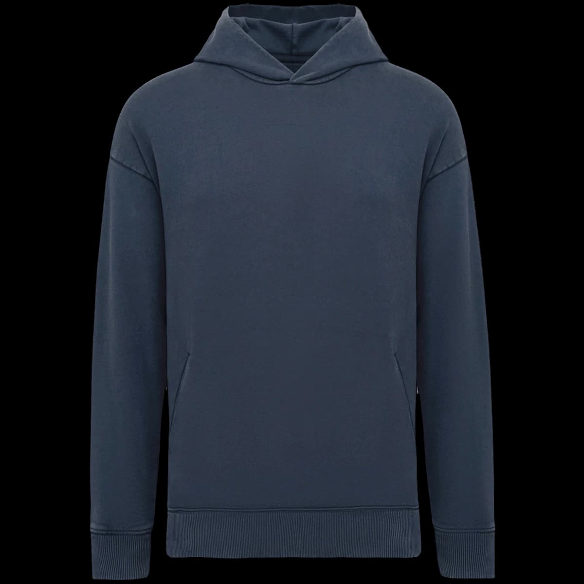 Native Spirit Unisex Washed Effect Oversized Hooded Sweatshirt — front