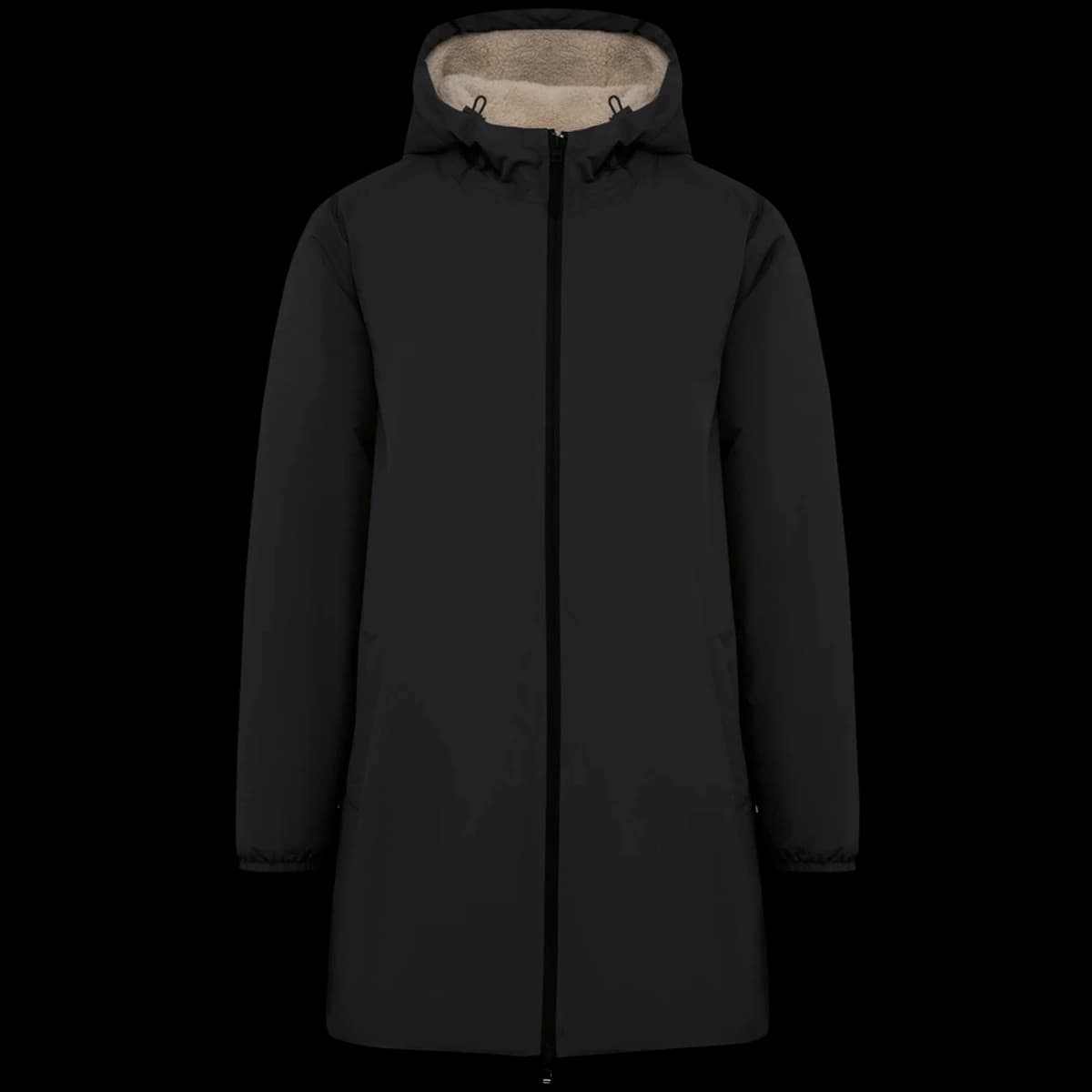 Native Spirit Unisex Sherpa Lined Waterproof Jacket — front