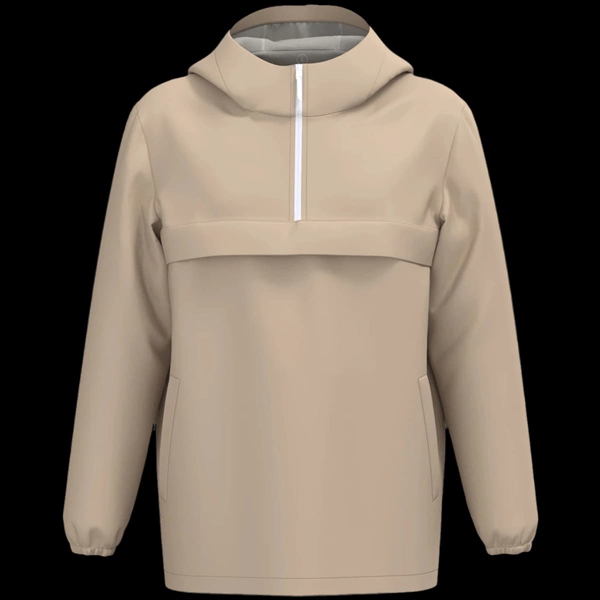 Native Spirit Unisex Waterproof 1/4 Zip Windbreaker — front