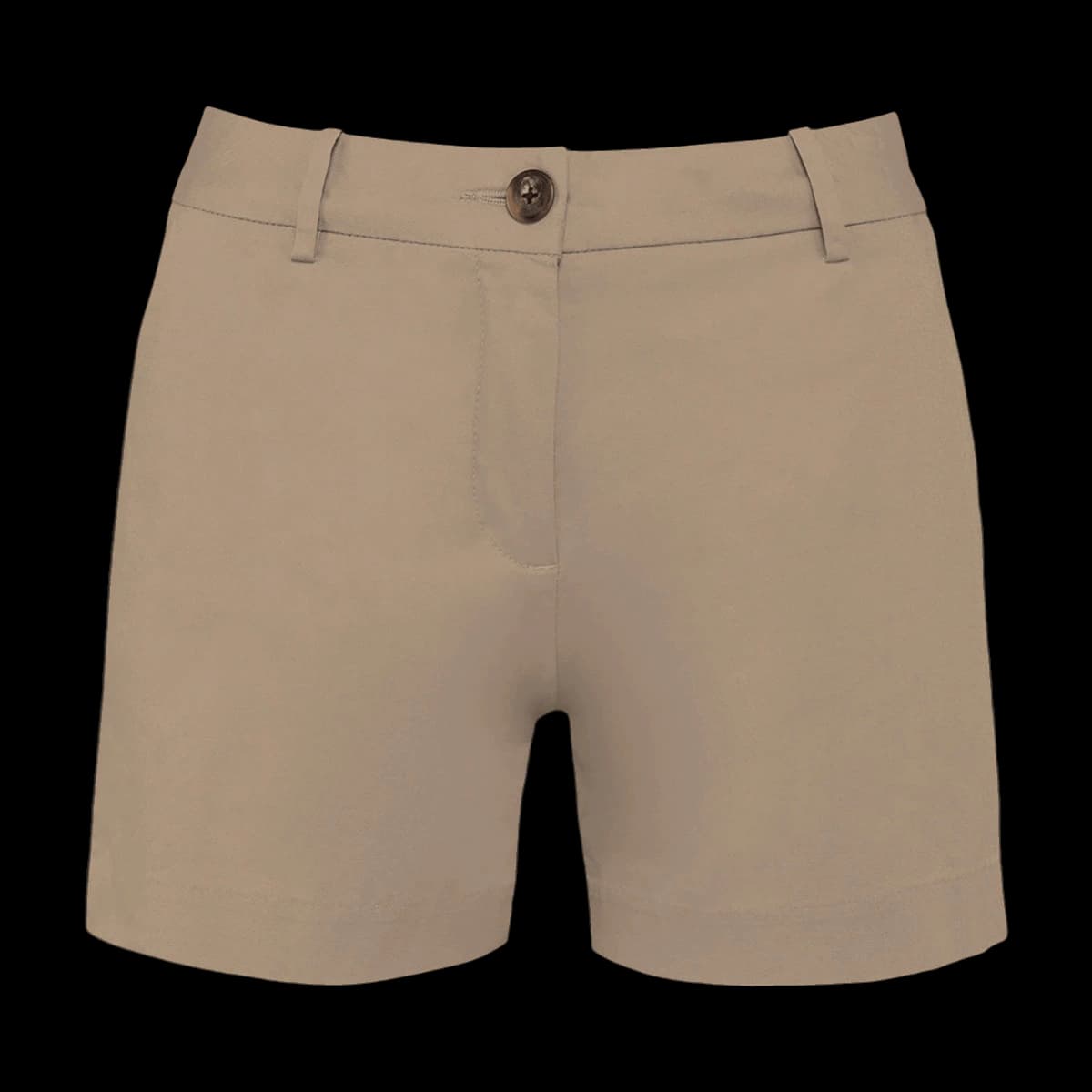 Native Spirit Ladies Chino Shorts — front