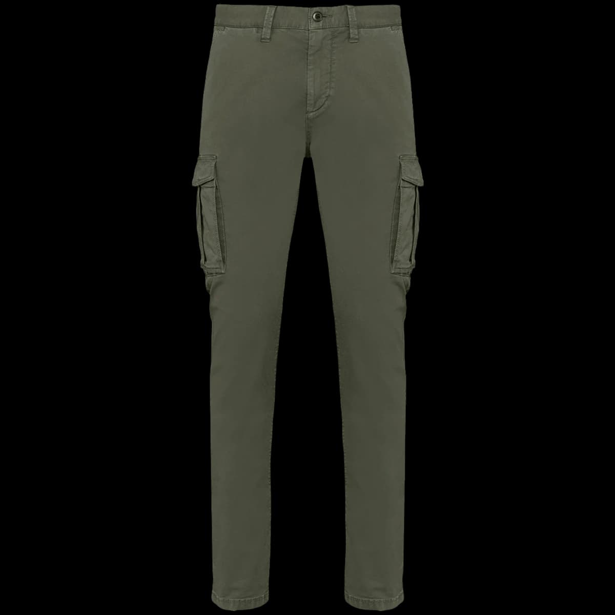 Native Spirit Washed Cargo Trousers — front