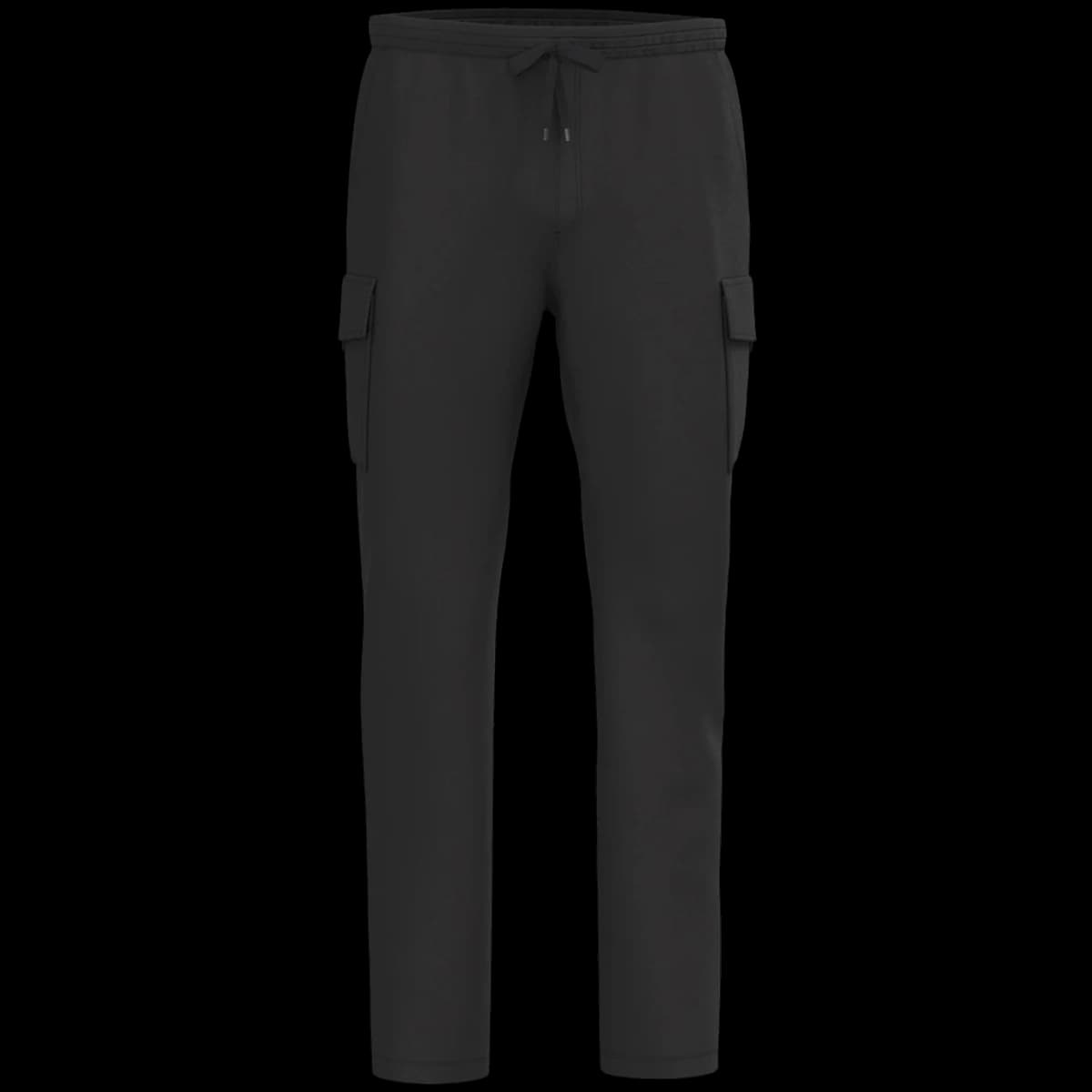 Native Spirit French Terry Washed Cargo Trousers — front