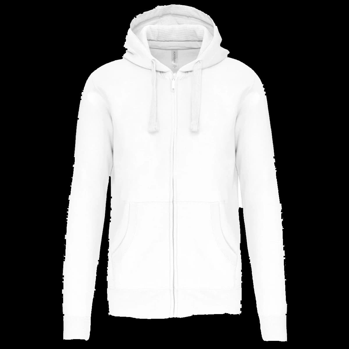 Kariban Full Zip Hooded Sweatshirt — front