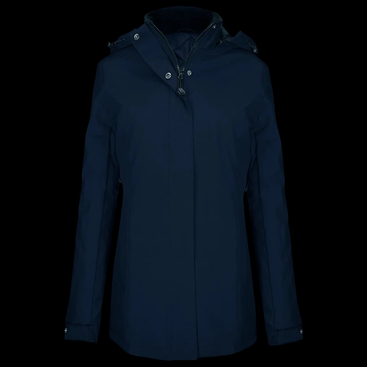 Kariban Ladies Parka Jacket — front
