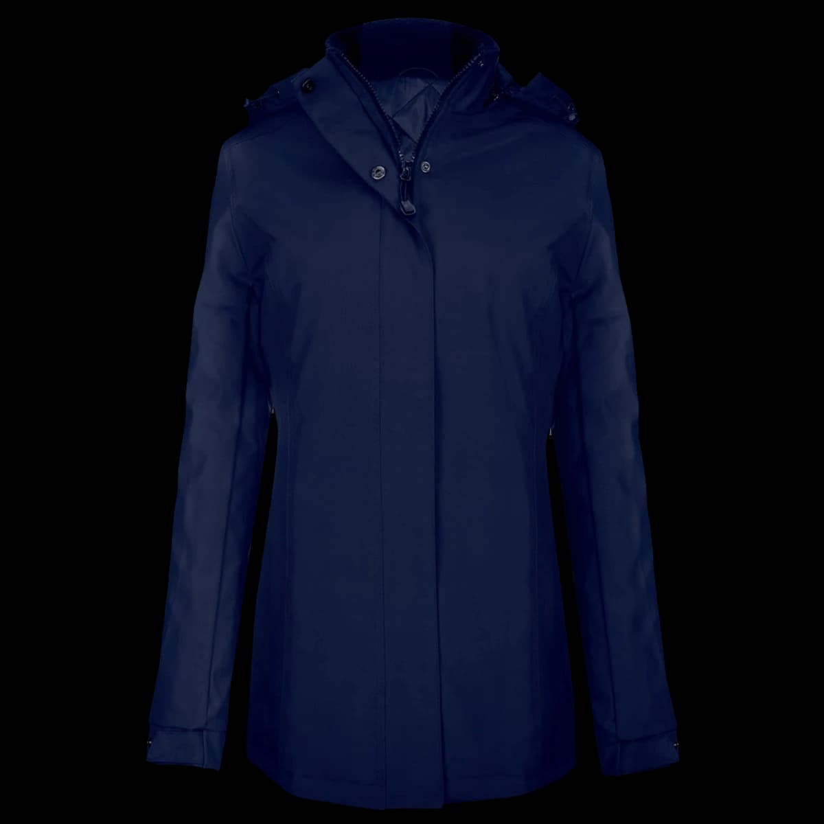 Kariban Ladies Parka Jacket — front