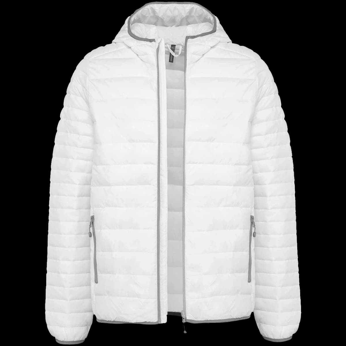 Kariban Lightweight Hooded Padded Jacket — front