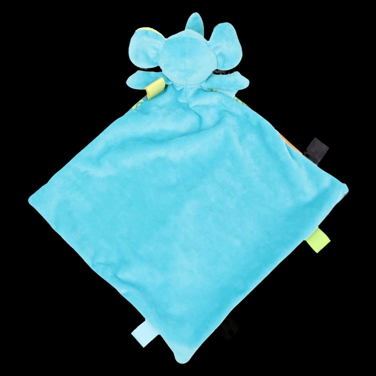 Mumbles Comforter with Rattle — back