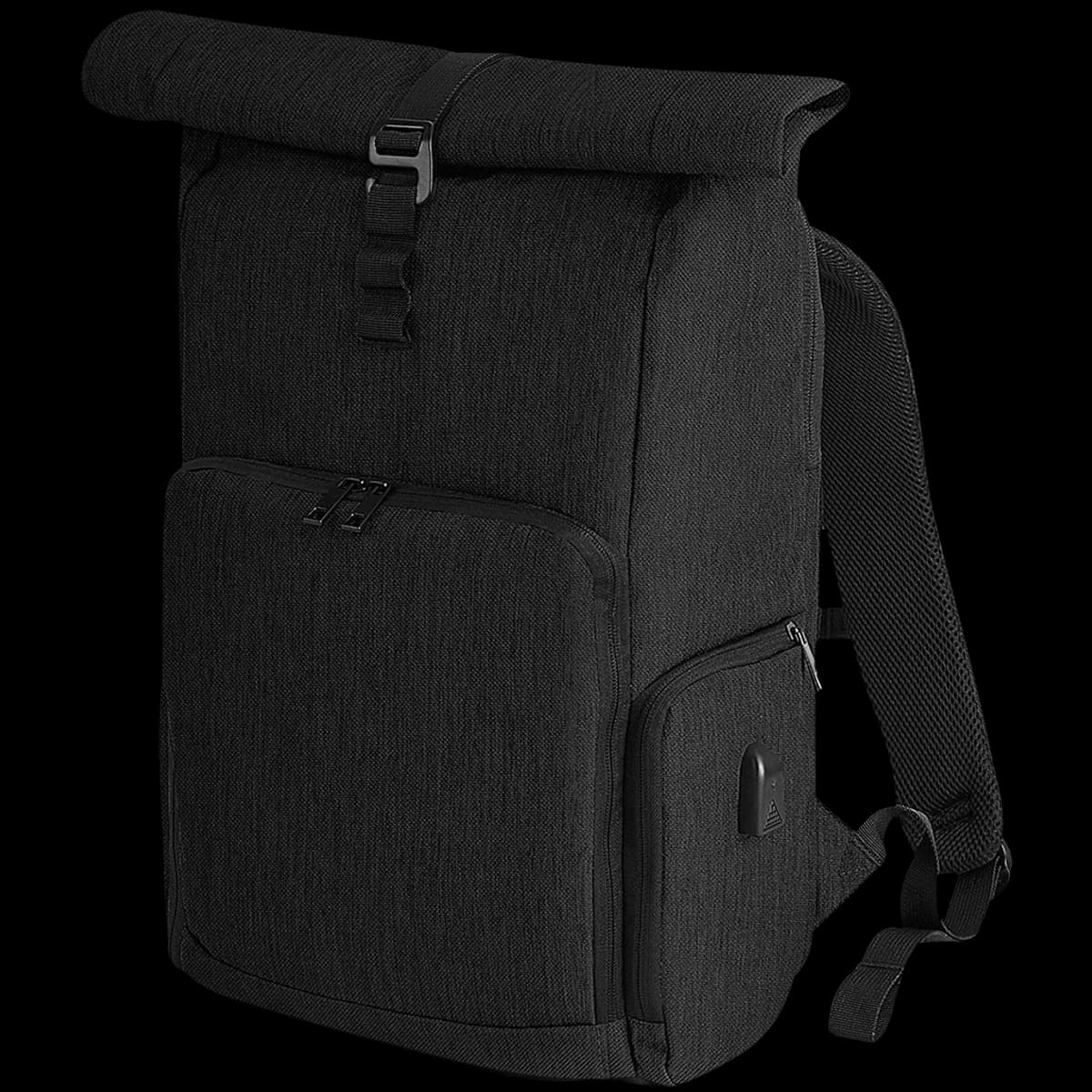 Quadra Q-Tech Charge Roll-Top Backpack — front