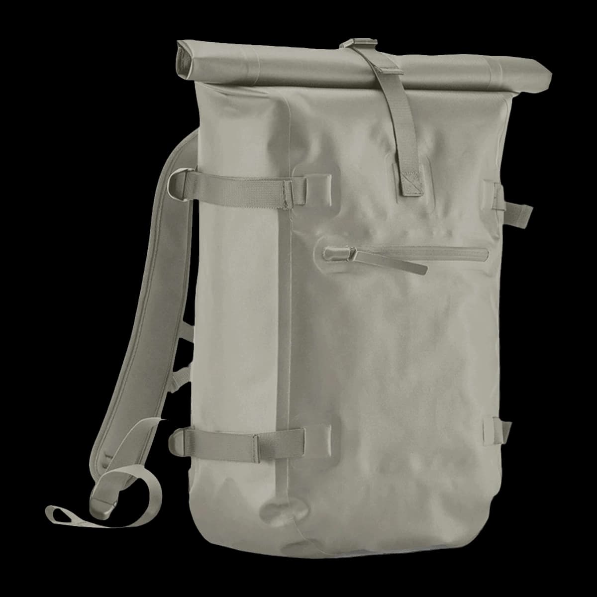 Quadra Waterproof Roll-Top Backpack — front