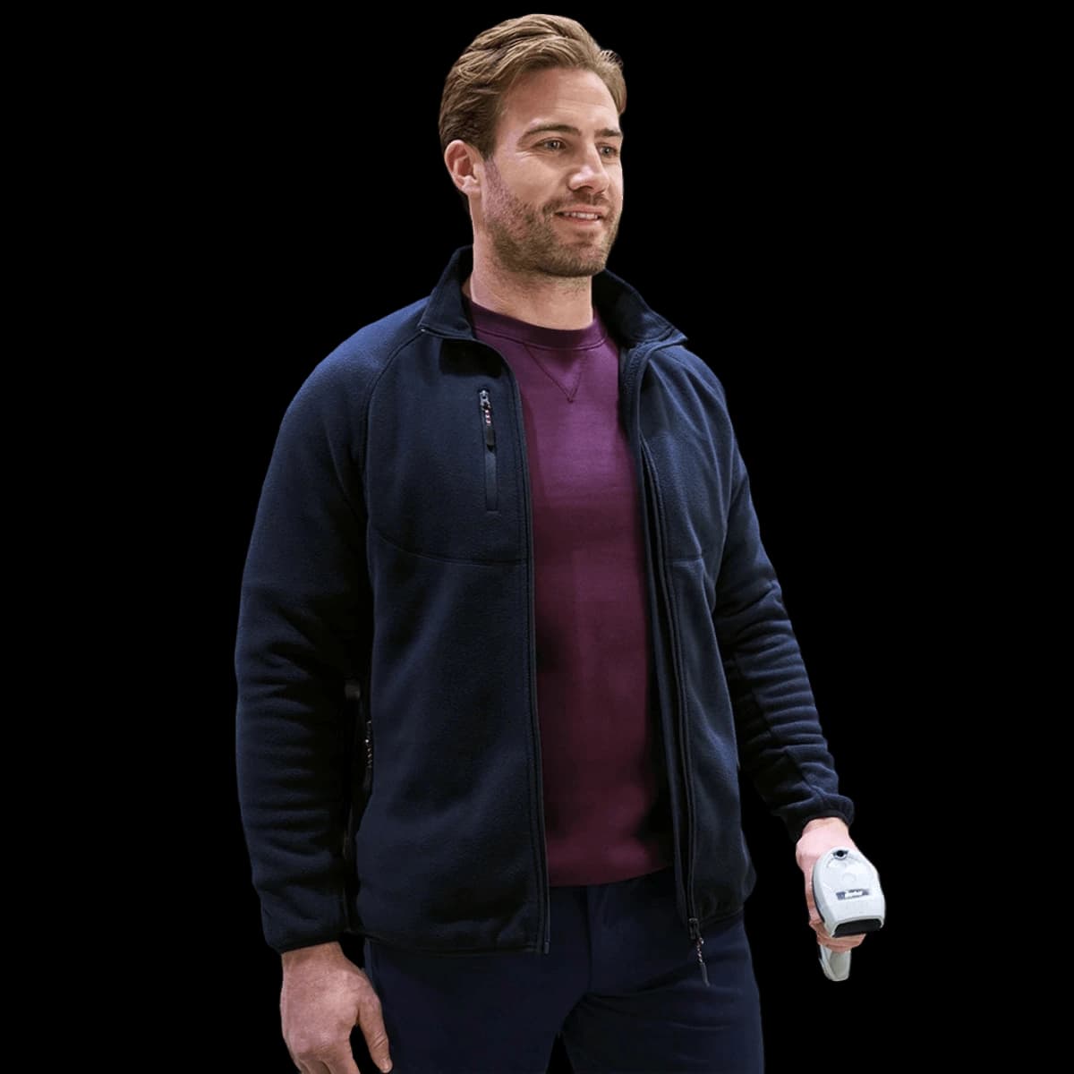 Brook Taverner Lee Core Fleece Jacket — model