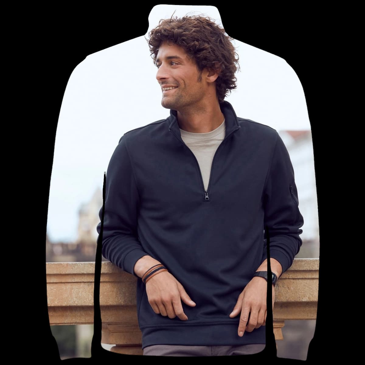 Basic Active Half Zip