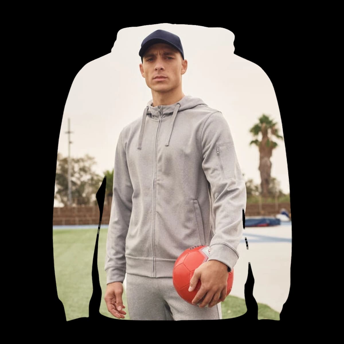 Basic Active Full Zip Hoody